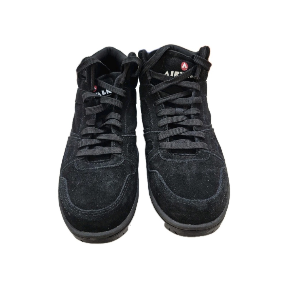 Airwalk Mongo Mid Mens Size 12 D Black Suede Composite Toe Safety Work Boots